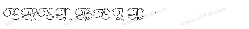 EREN BOLD字体转换